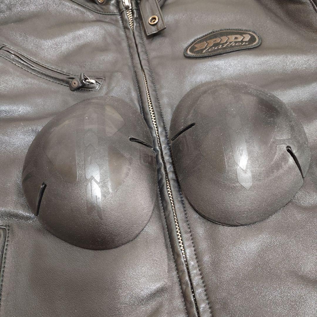 パパミント　SPIDI \"On Track\" レザージャケット　サイズ50