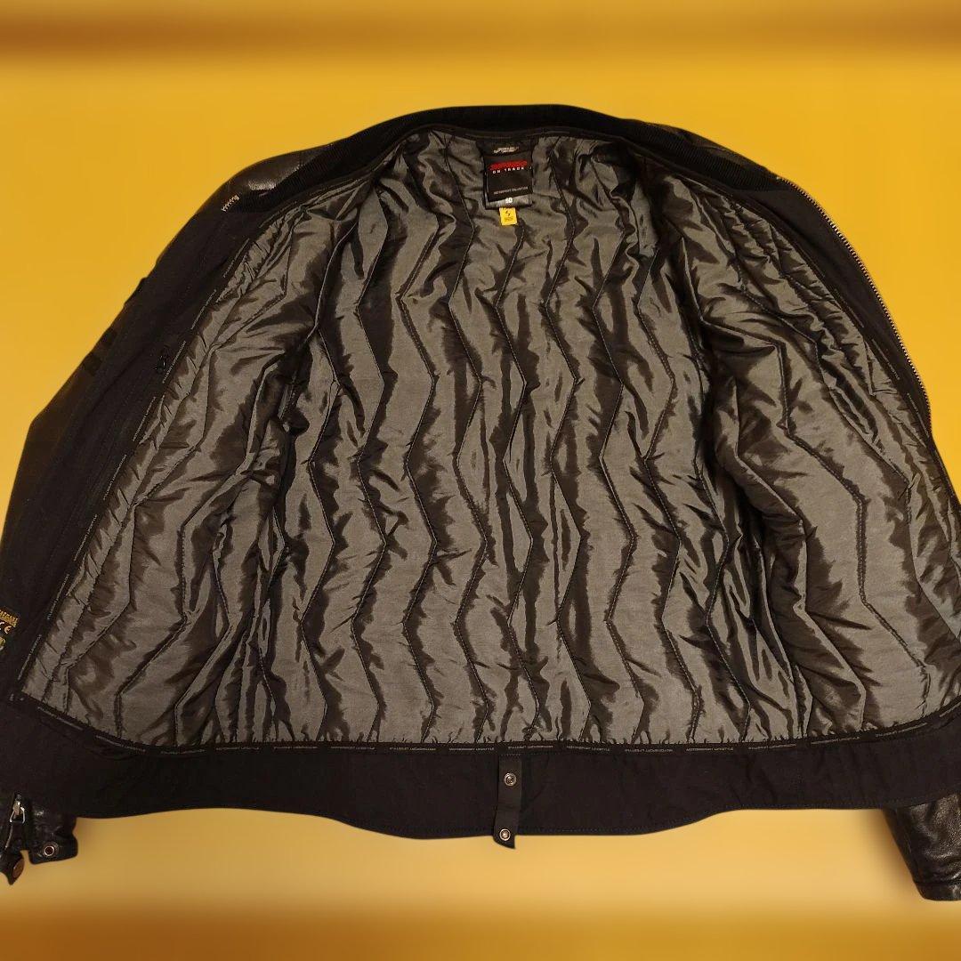 パパミント　SPIDI \"On Track\" レザージャケット　サイズ50