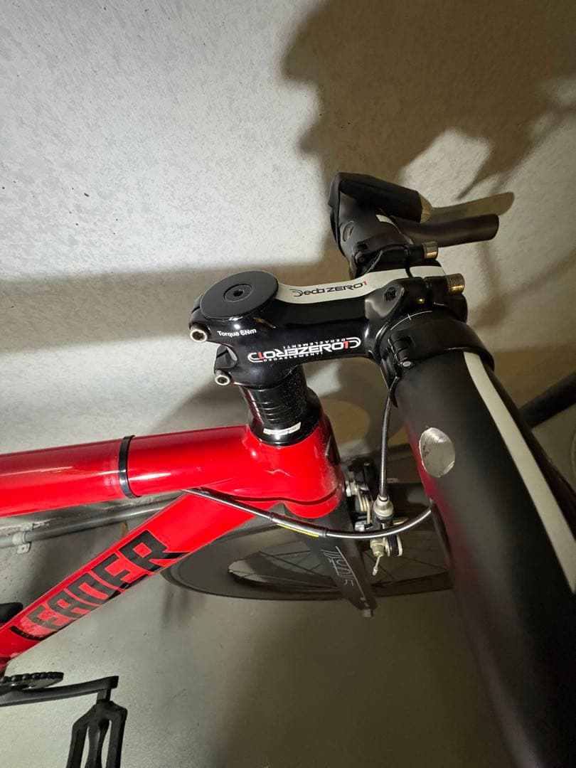 LEADER ピストバイク レッド