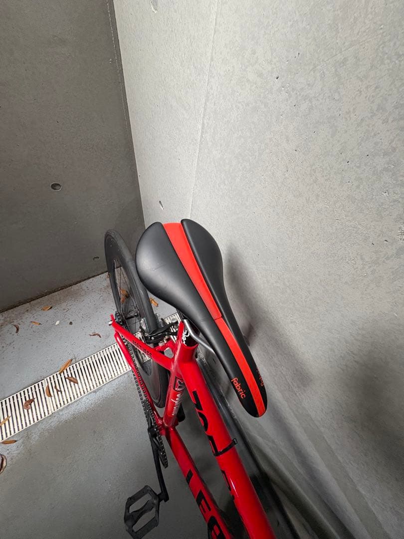 LEADER ピストバイク レッド