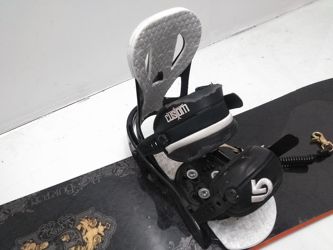 BURTON DEUCE 152cm スノーボード 2点セット ケース付ビンM△