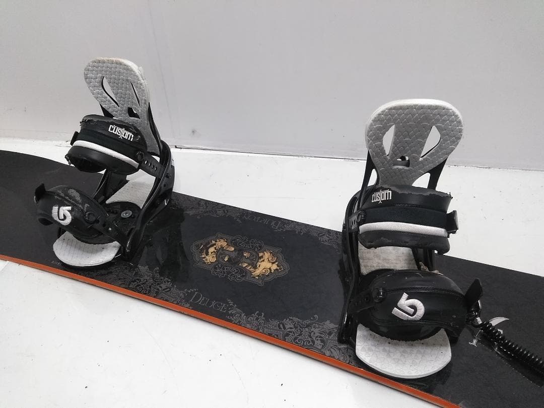 BURTON DEUCE 152cm スノーボード 2点セット ケース付ビンM△
