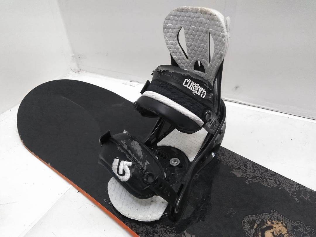 BURTON DEUCE 152cm スノーボード 2点セット ケース付ビンM△