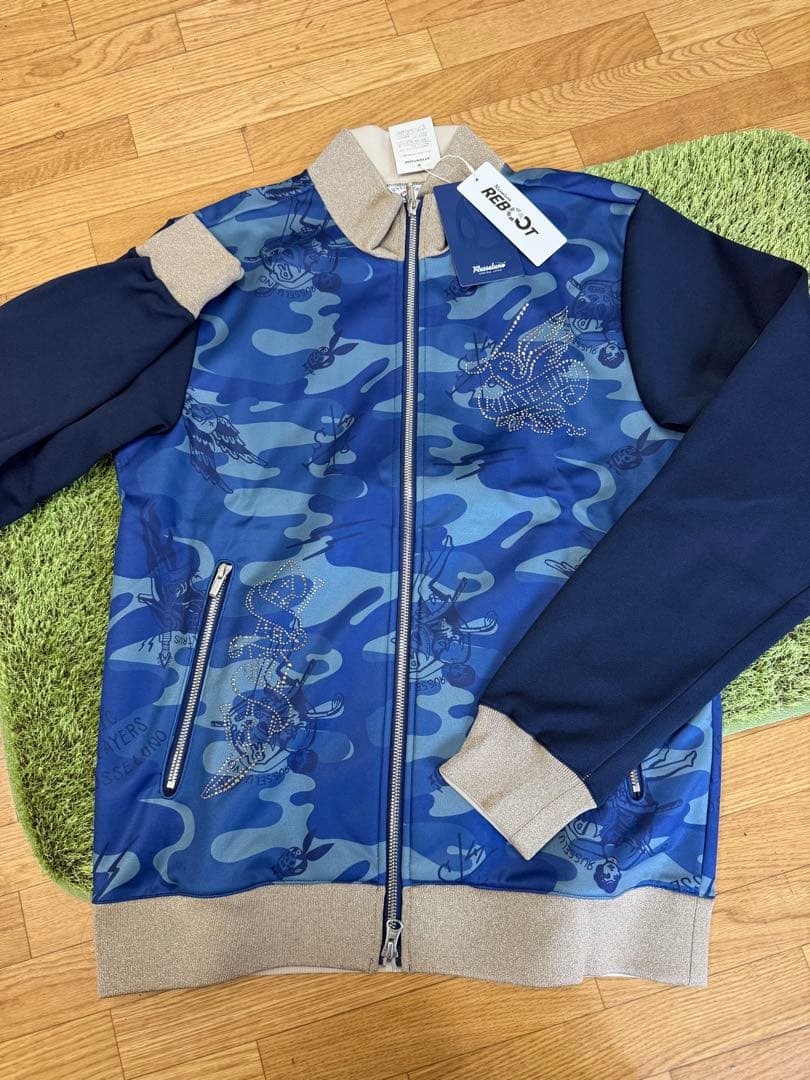 新品正規品【RUSSELUNO/4】スカジャン風ジャケット裏起毛フリースルチャ