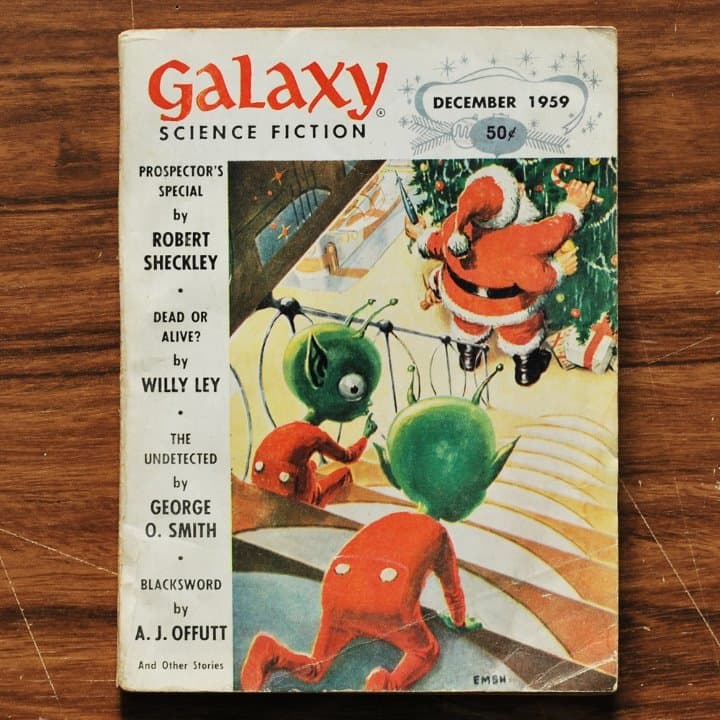 米SF雑誌/GALAXY/1959年12月号/表紙エド・エムシュウィラー