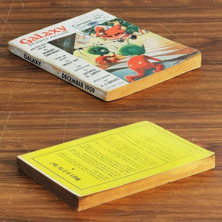 米SF雑誌/GALAXY/1959年12月号/表紙エド・エムシュウィラー