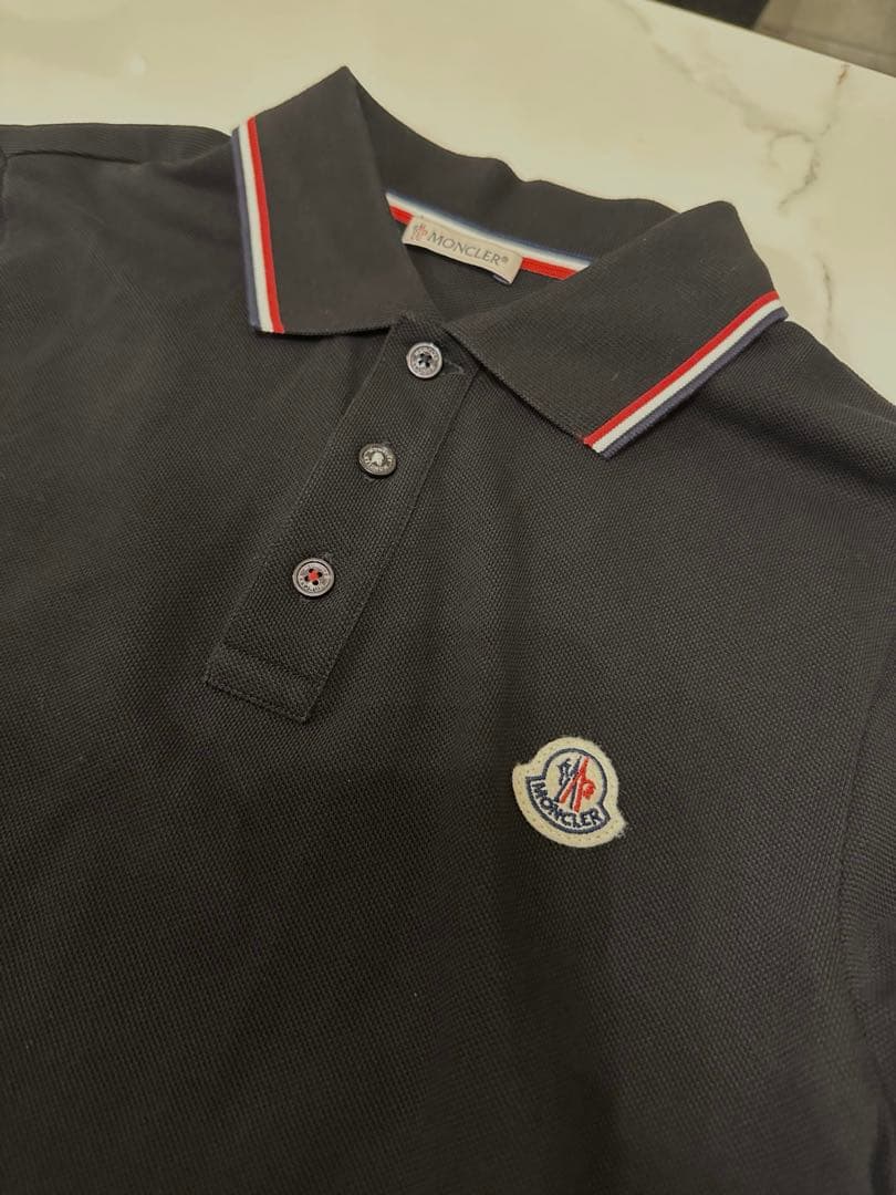 モンクレ　Moncler ブラック ポロシャツ メンズ　レディース　正規品