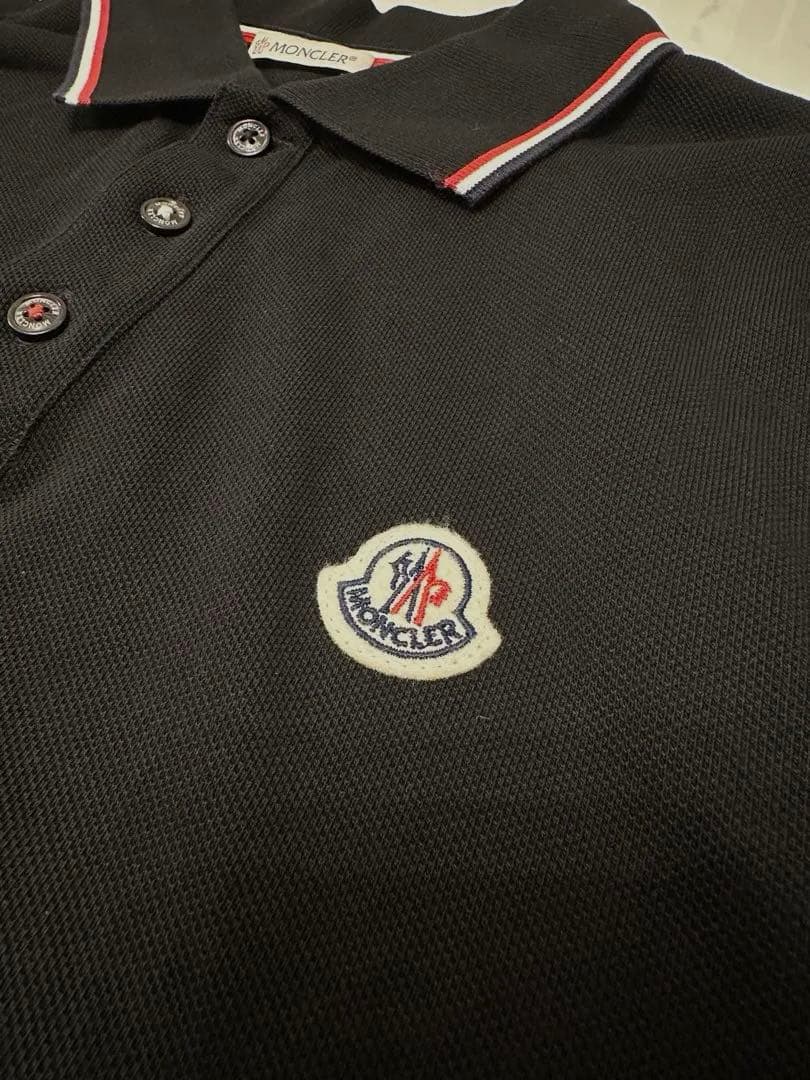 モンクレ　Moncler ブラック ポロシャツ メンズ　レディース　正規品