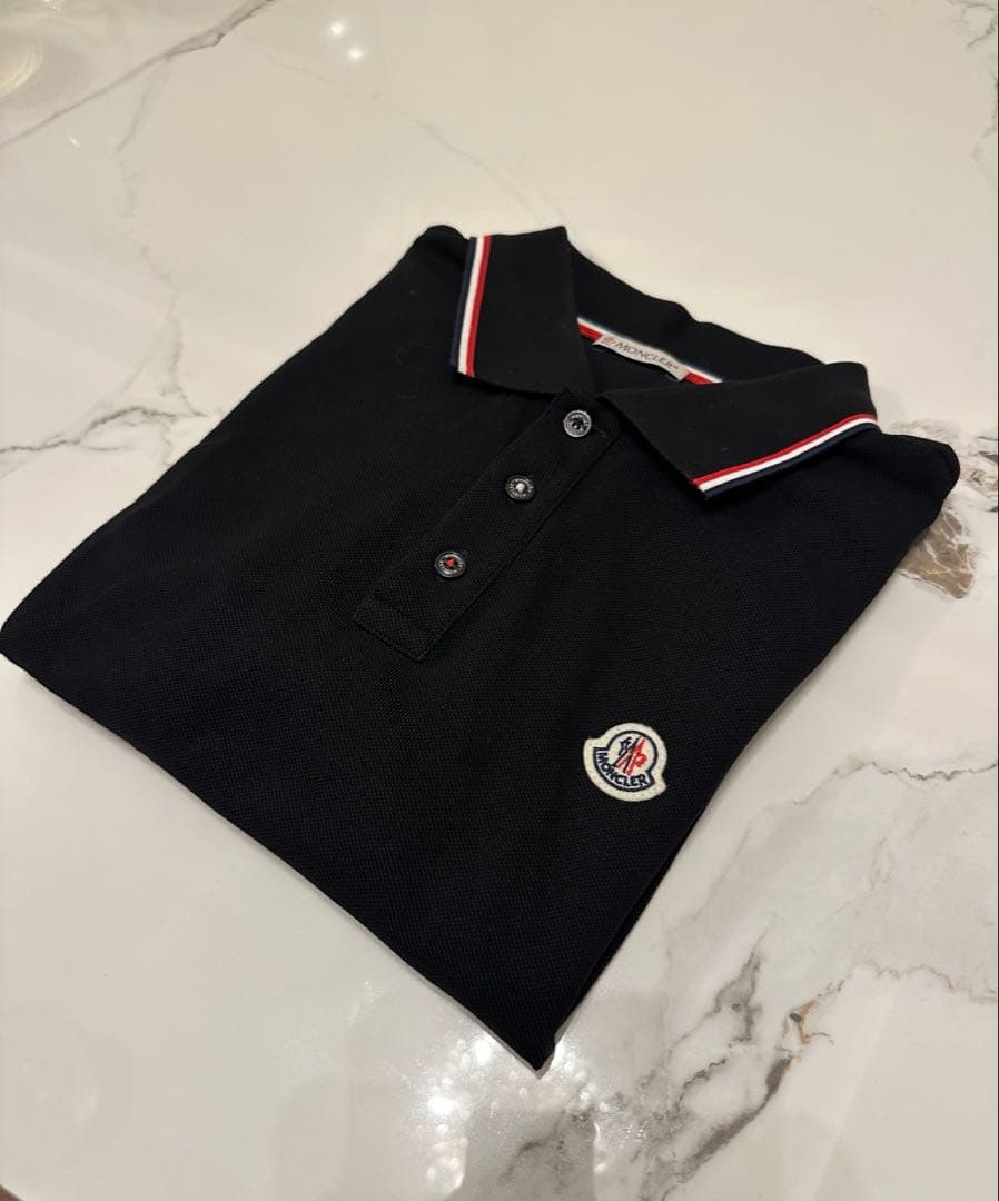 モンクレ　Moncler ブラック ポロシャツ メンズ　レディース　正規品