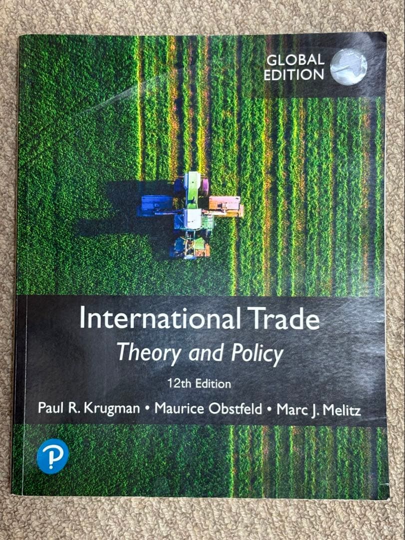 ビジネス・経済 International Trade Theory and Policy