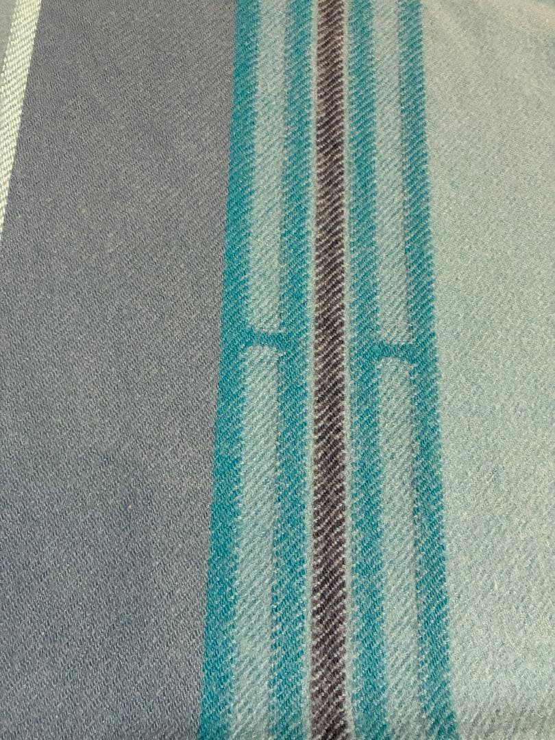 【エルメス】新品未使用 ウール カシミヤ ブランケット