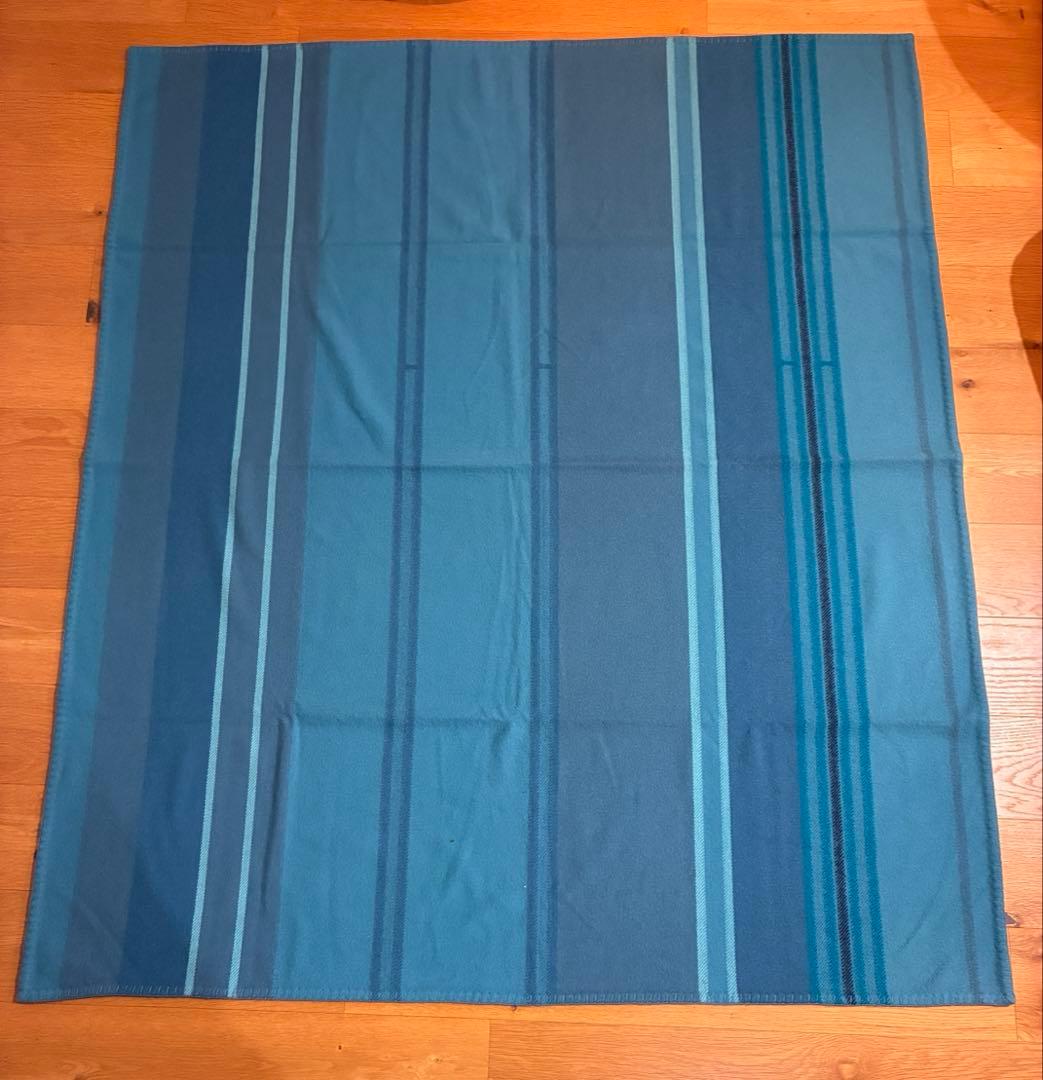 【エルメス】新品未使用 ウール カシミヤ ブランケット