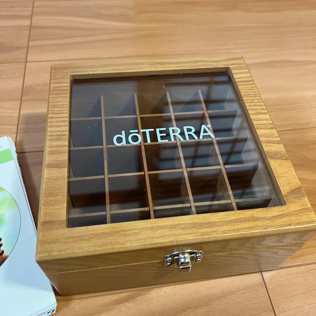 ドテラ 5本 木箱 Dr.me エッセンシャルオイル家庭医学事典 小瓶 セット