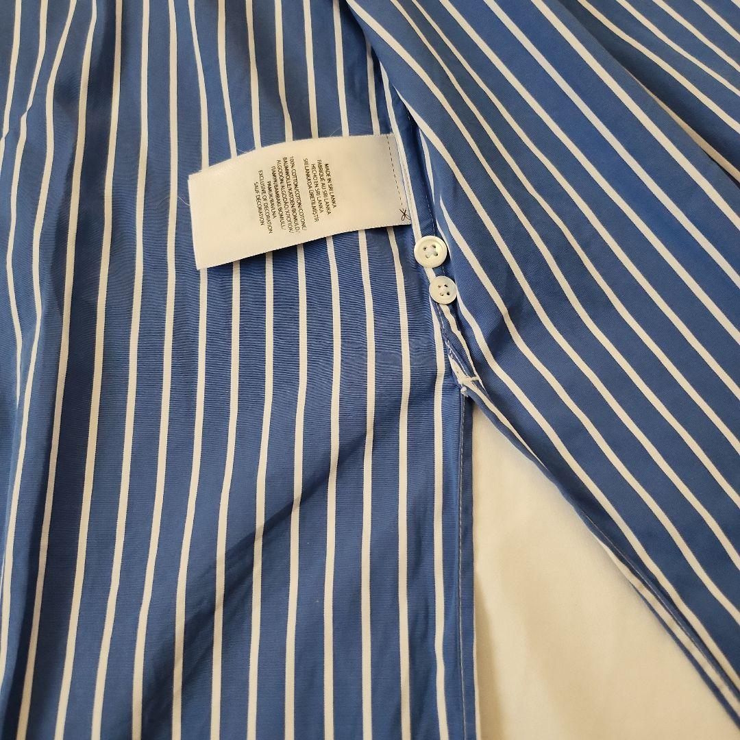 美品❤ポロラルフローレン　ストライプ コットン100％シャツワンピース