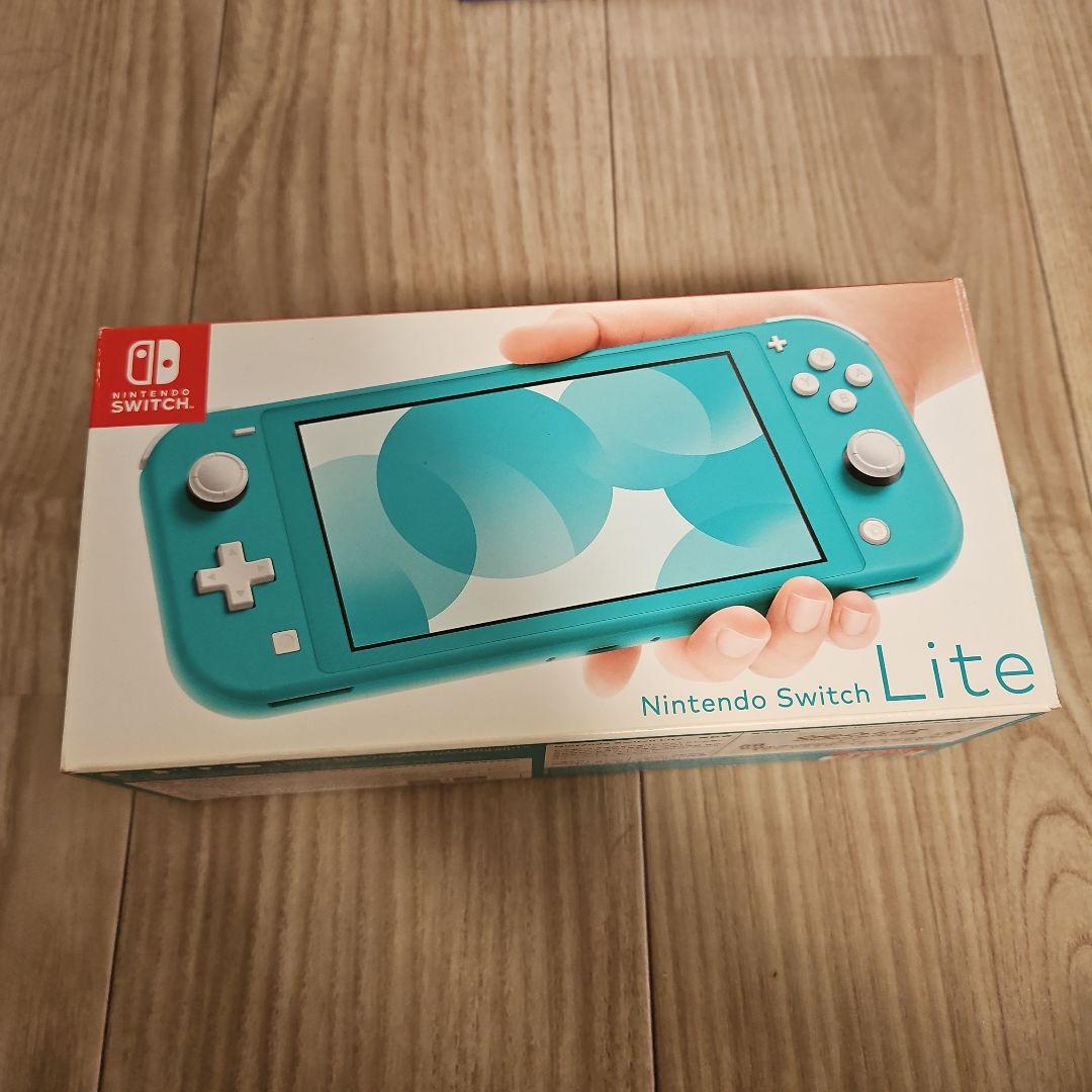 k*読様 【中古品】Nintendo Switch Lite ターコイズ
