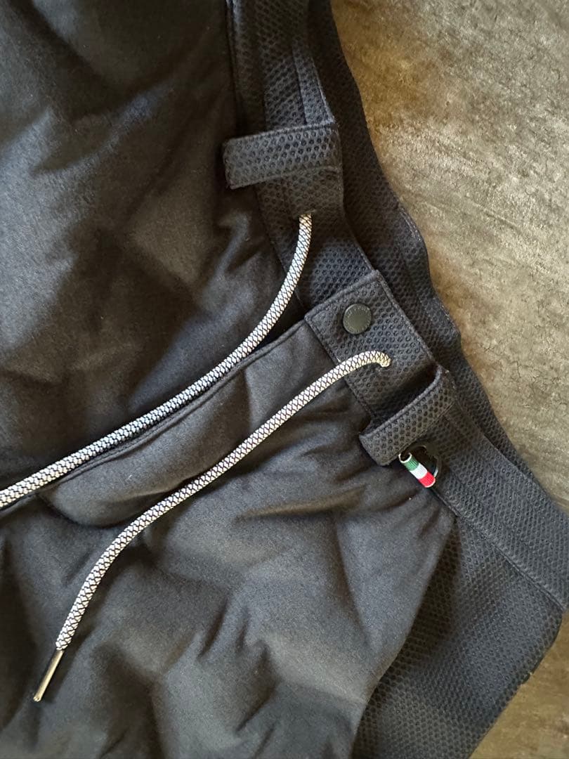 ブラック キルティング ジャケット パンツ セット