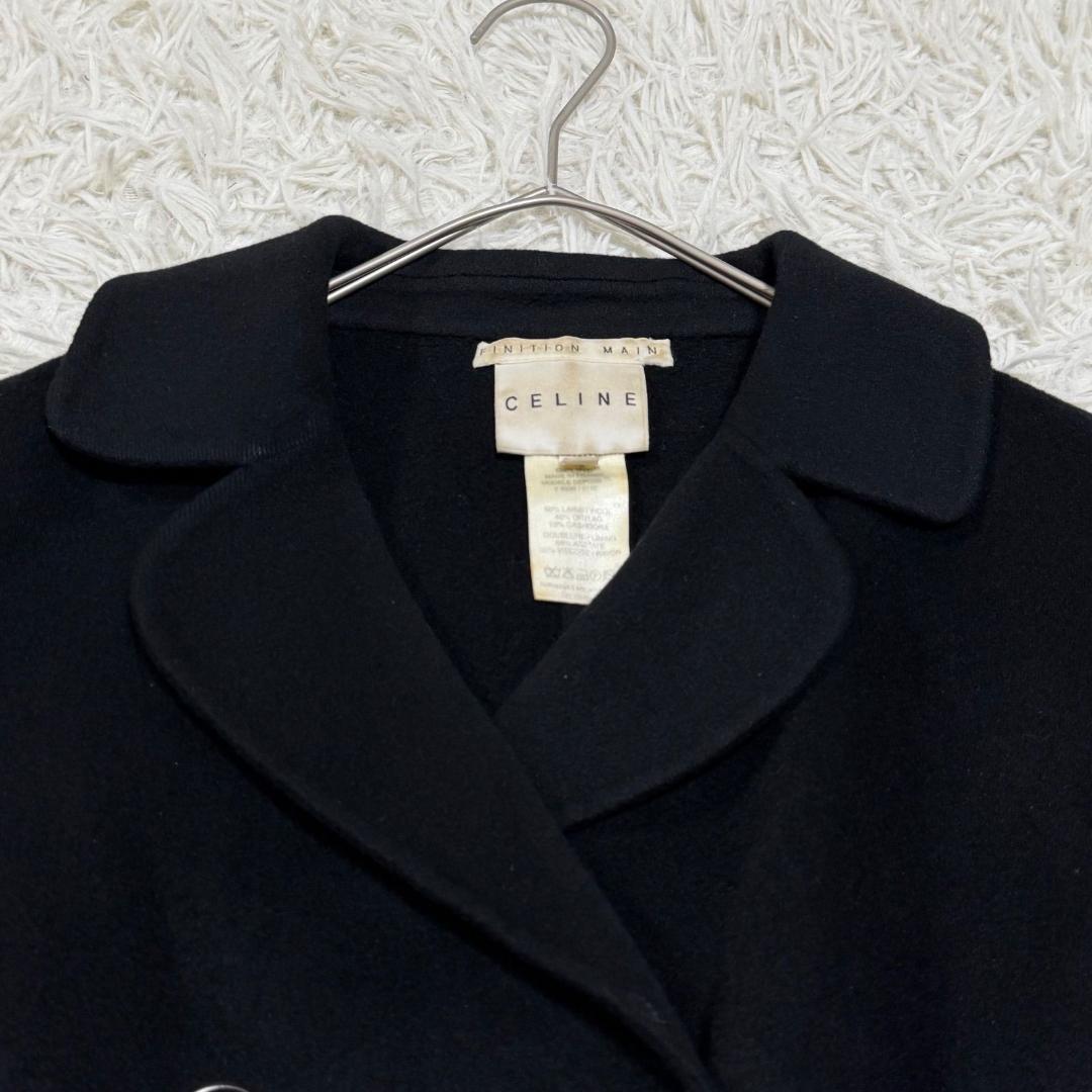 美品✨セリーヌFINITION MAIN ダブルコート メルトン生地 6ボタン
