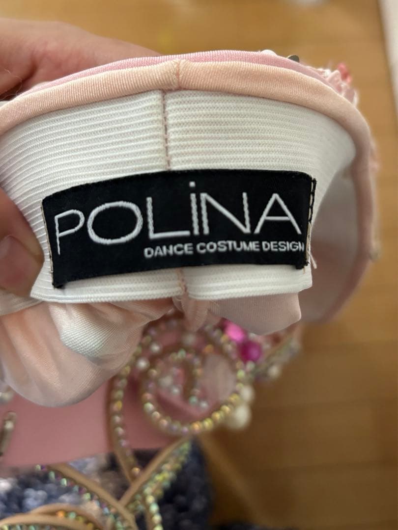 POLINA ベリーダンスセットアップ ピンク