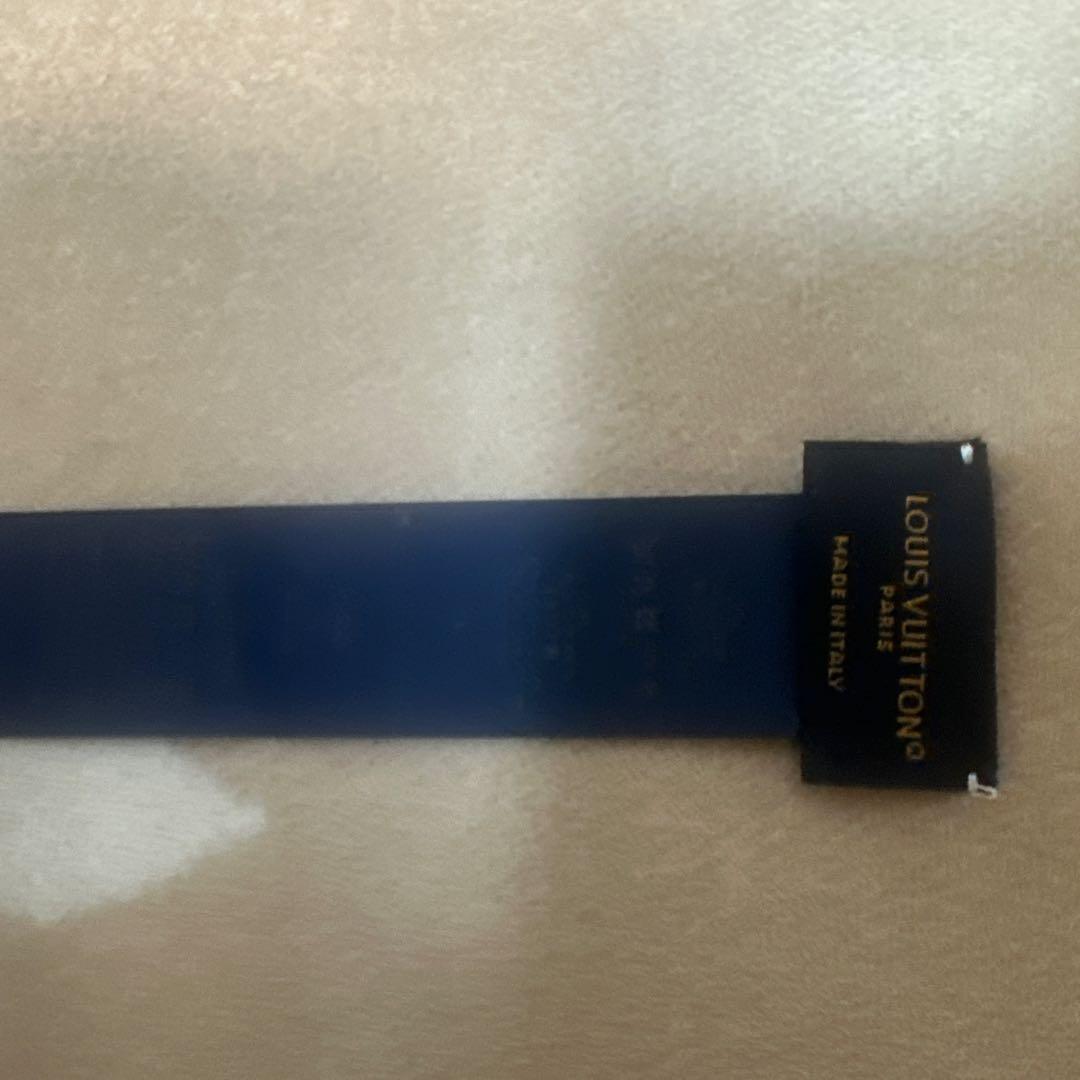 LOUIS VUITTON ロゴ入りマフラー ベージュ