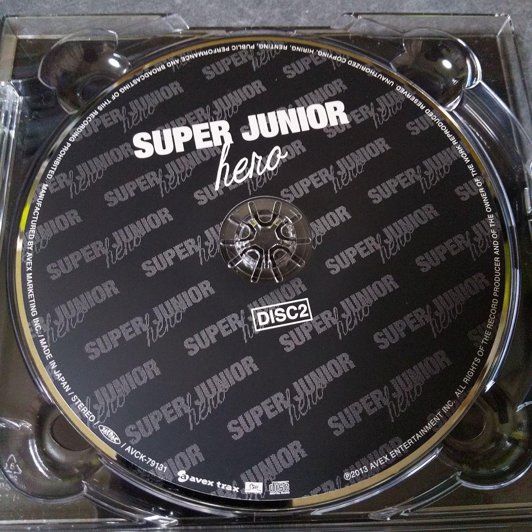 SUPER JUNIOR【廃盤】Hero [2CD+DVD]<初回生産限定盤>