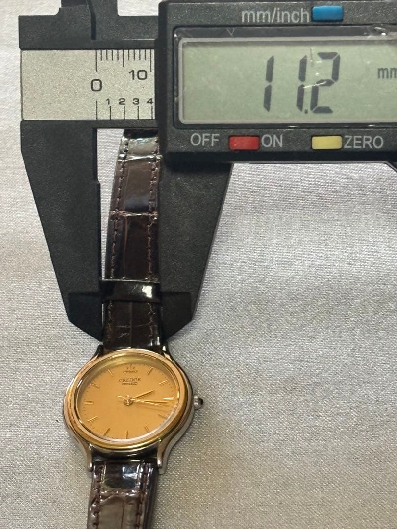 セイコークレドール　18KTレディース中古品