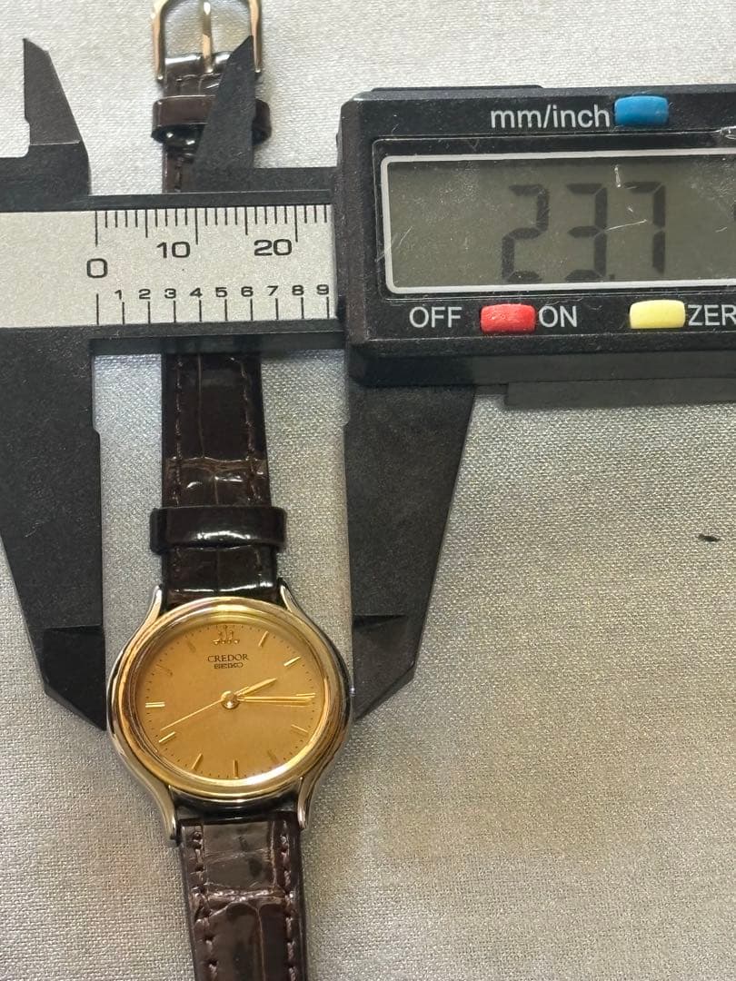 セイコークレドール　18KTレディース中古品