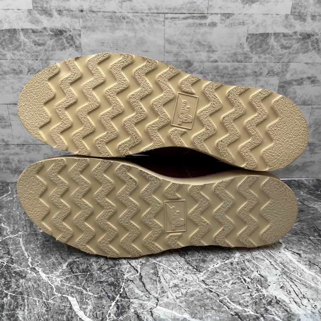 極美品 レッドウィング 9105 クラシックワーク US8.5 ブラウン ブーツ