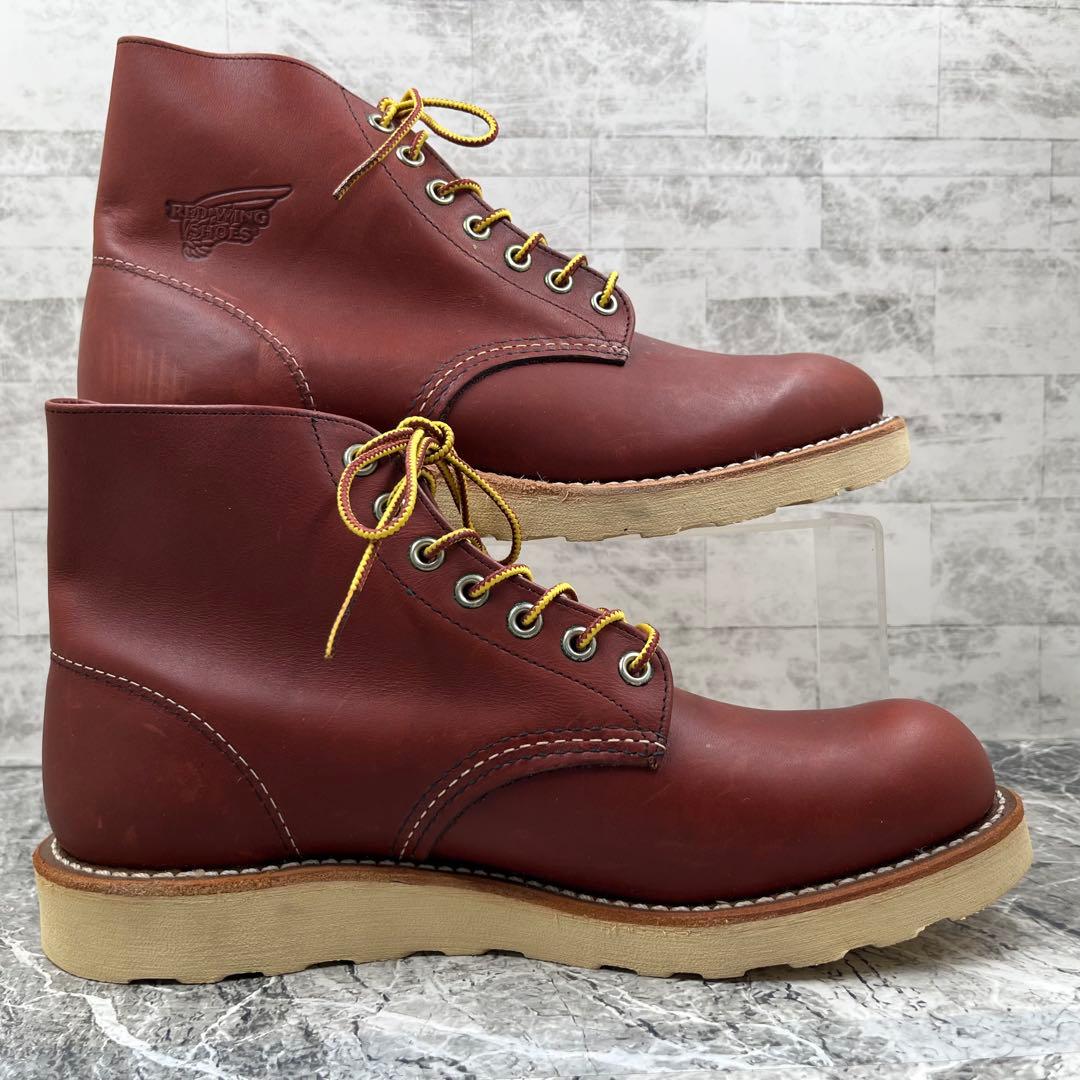 極美品 レッドウィング 9105 クラシックワーク US8.5 ブラウン ブーツ