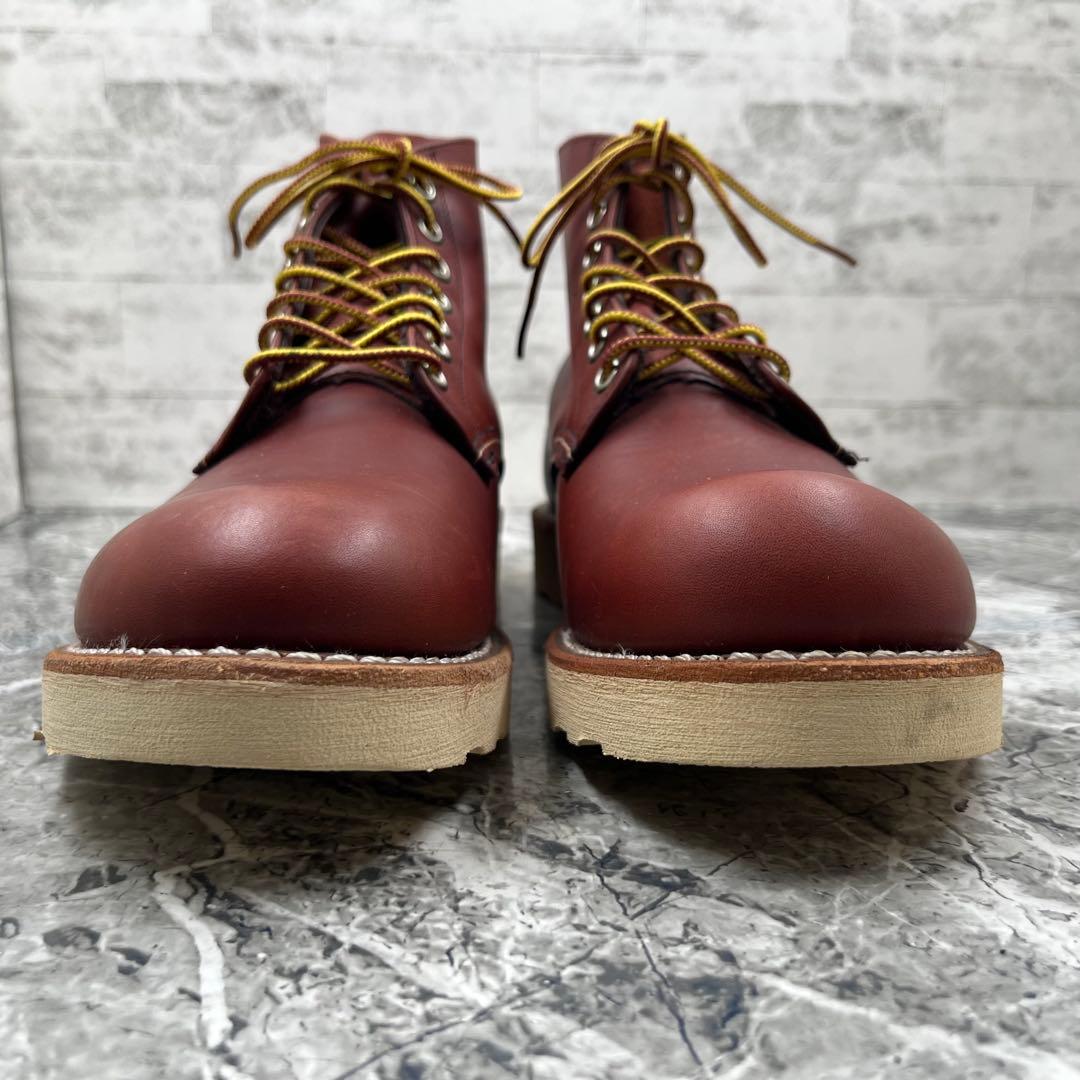 極美品 レッドウィング 9105 クラシックワーク US8.5 ブラウン ブーツ