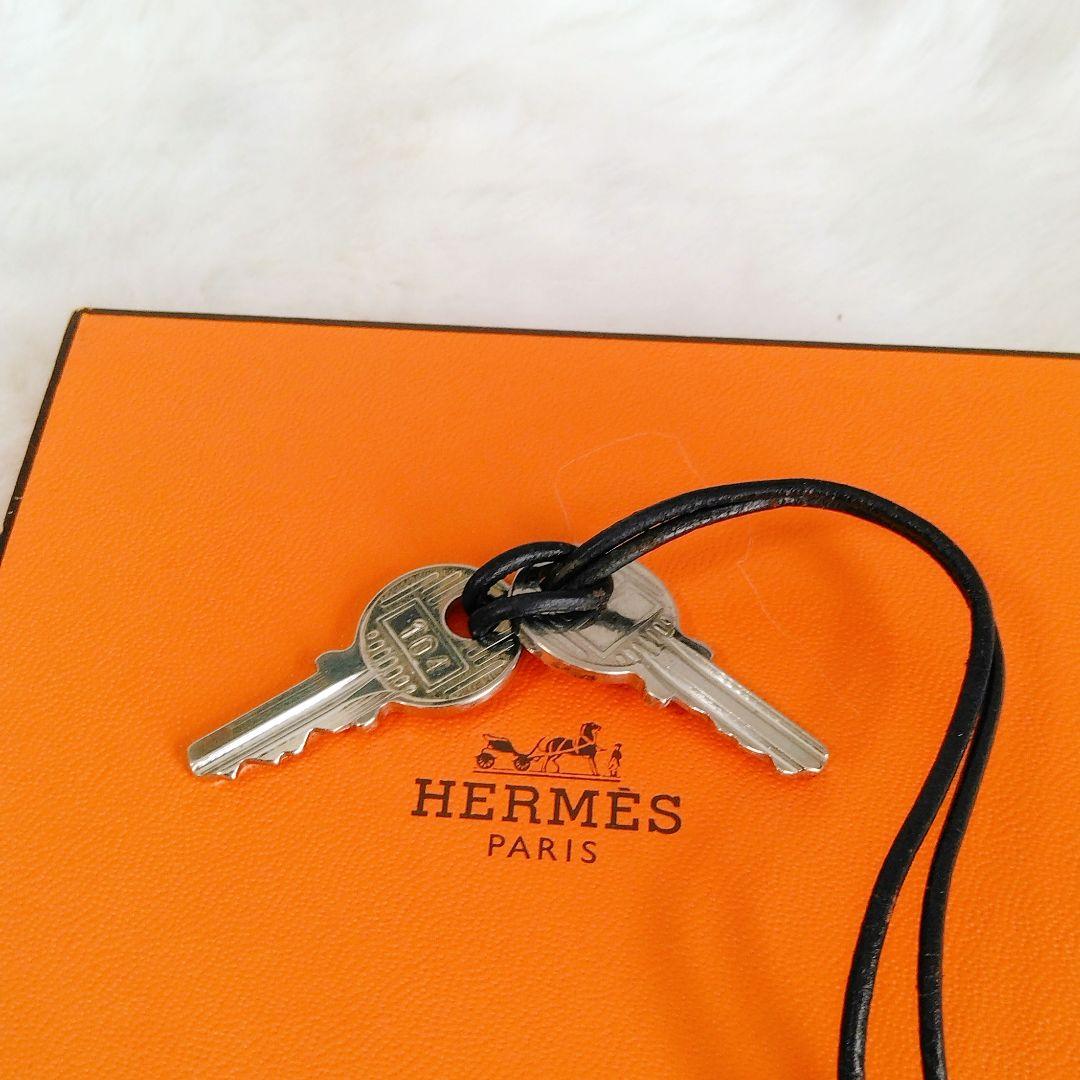 【美品】 HERMES エルメス　 カデナ　南京錠　鍵2ケ付き