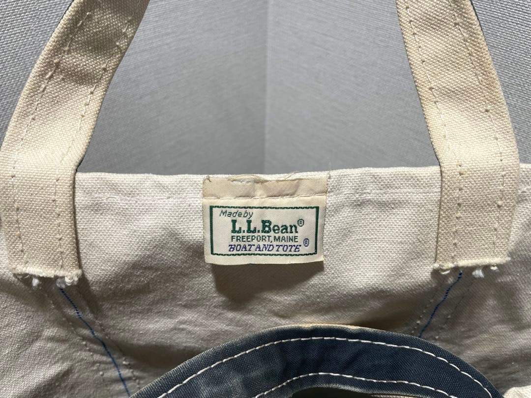 最終額_L.L.Beanビーントート80sフェード黒ネイビー