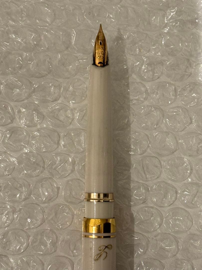 18K PILOT パイロット 万年筆 2本セット 名入れあり