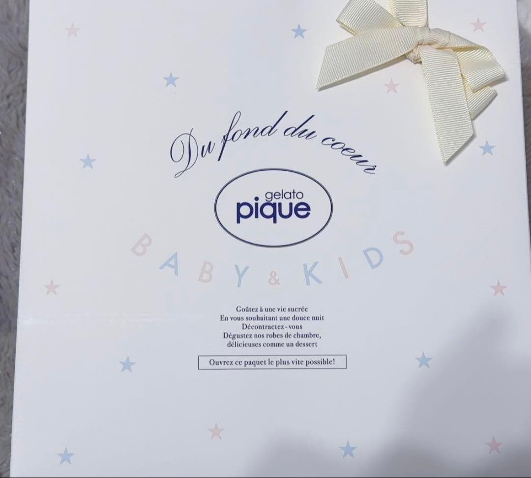 ジェラートピケ KID ベビモコはちみつベアピケジャン