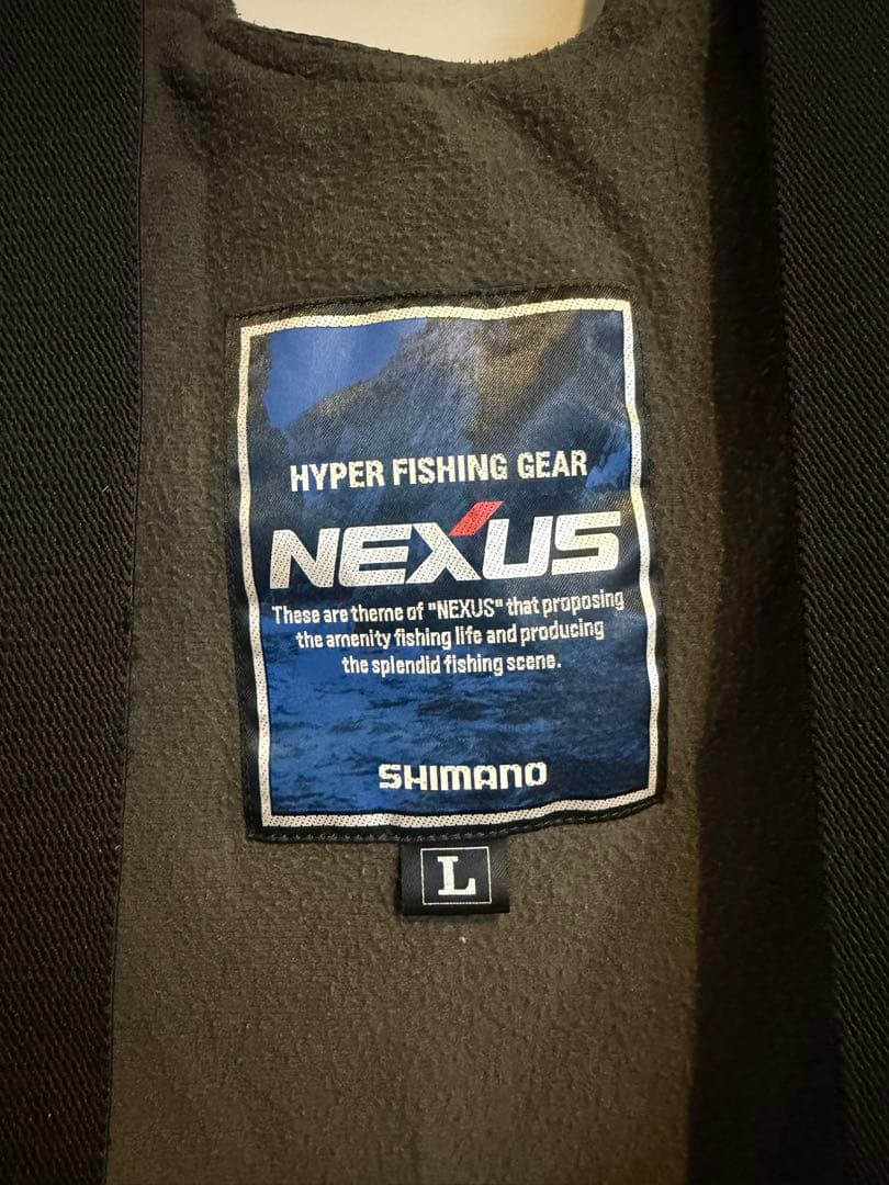 【SHIMANO】 NEXUS フィッシングパンツ 防寒 サロペット Lサイズ