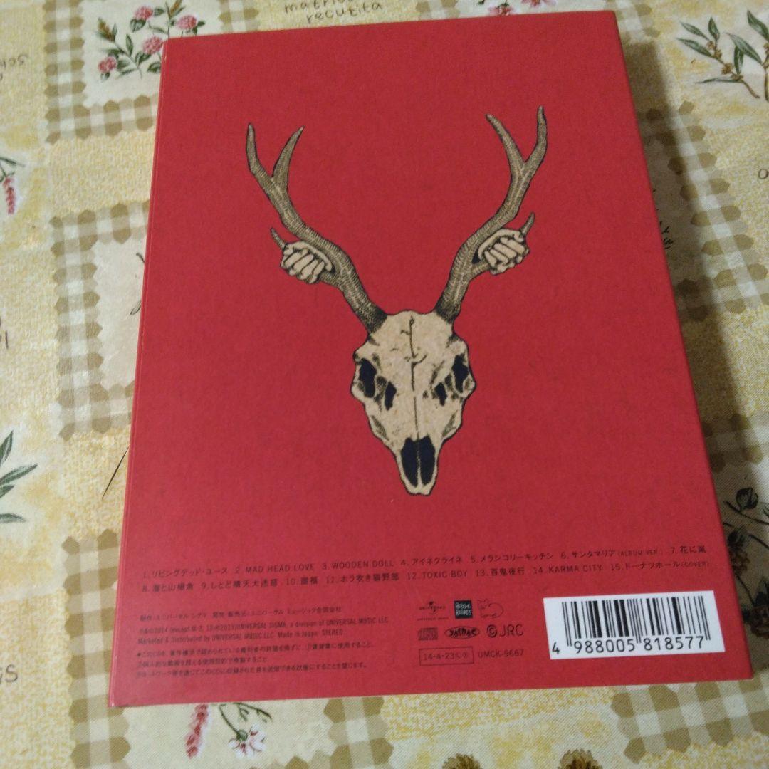 米津玄師　YANKEE　初回生産盤　ハチ　ドーナツホール　CD　画集付き