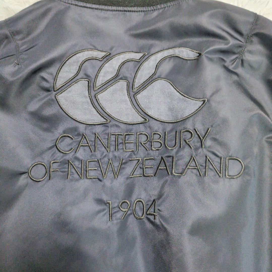3L canterbury カンタベリー ma-1 フライトジャケット ラグビー
