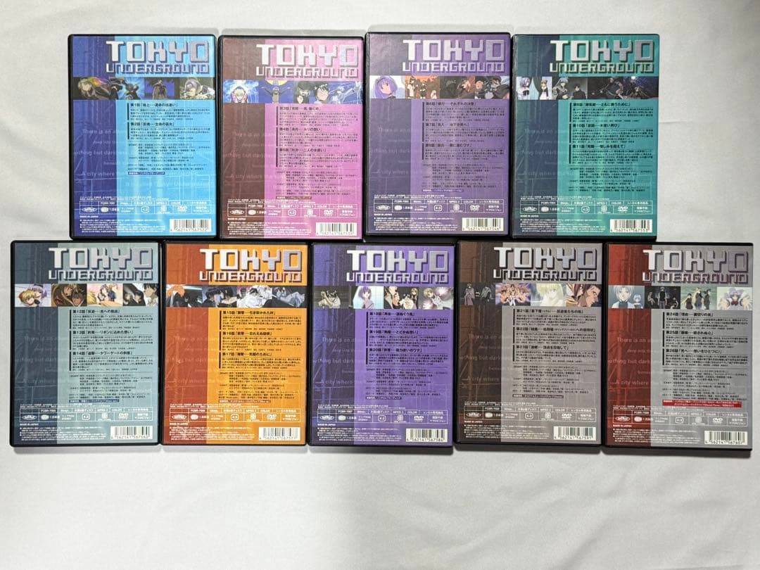 東京アンダーグラウンド DVD 全巻セット