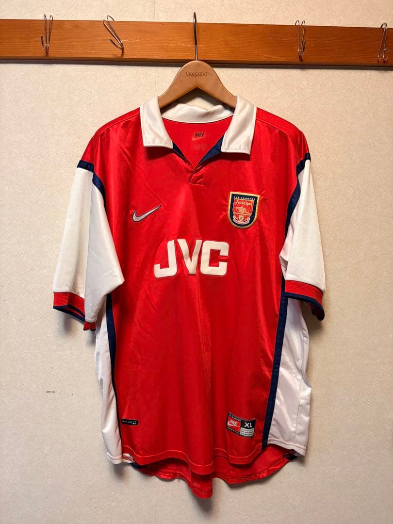 Nike arsenalサッカージャージ XL レッド/ホワイト