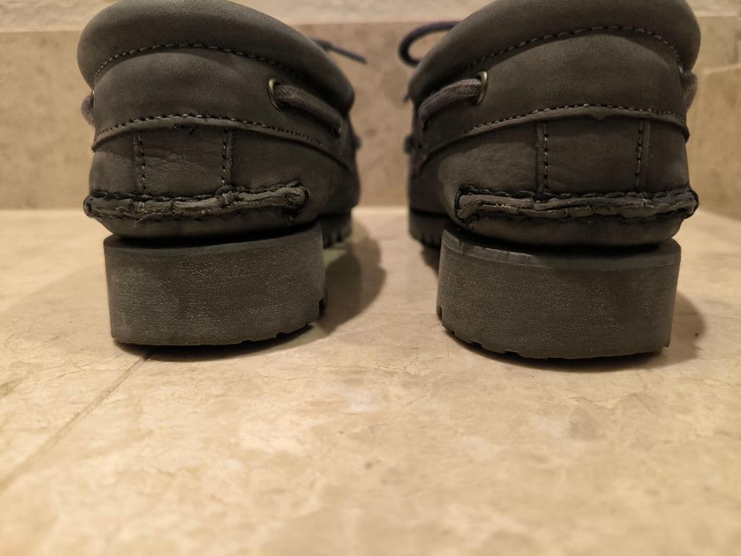 Timberland グレー ローファー スエード