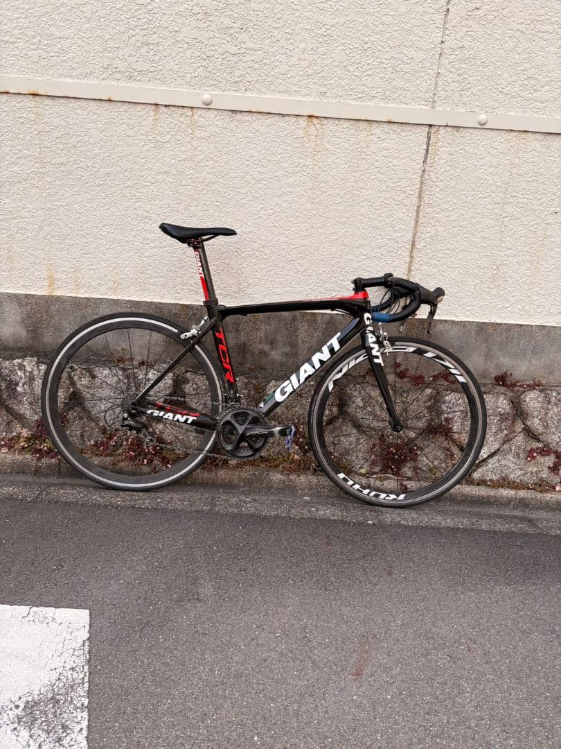 GIANT TCR ロードバイク ブラック/レッド