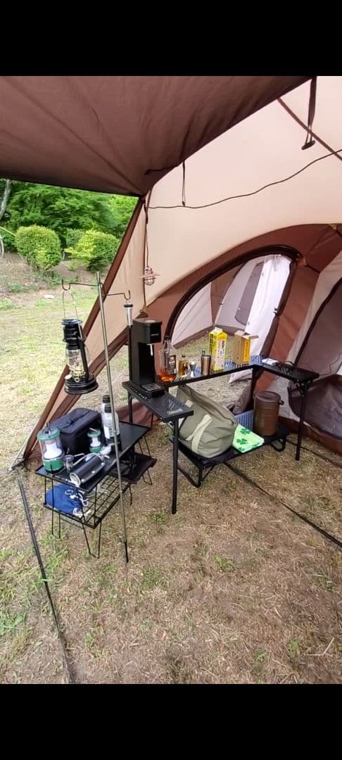 Coleman　3ウェイバーベキューテーブルセット