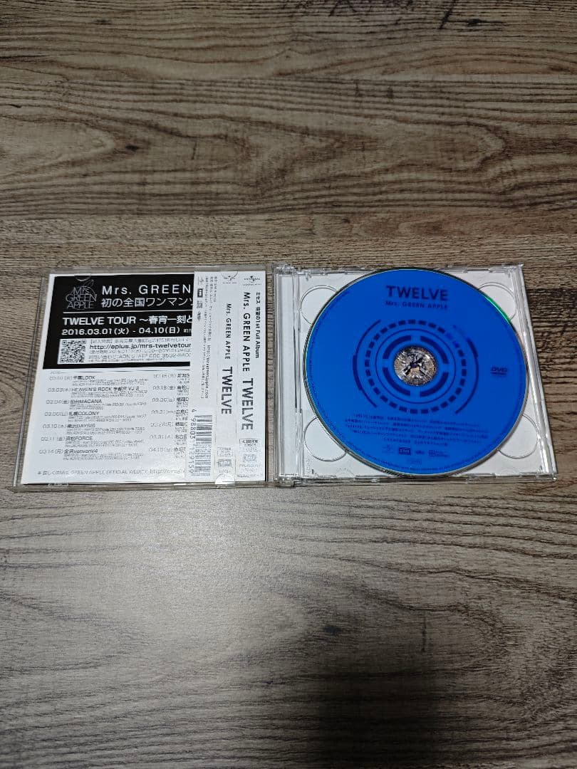 【初回限定盤】 Mrs. GREEN APPLE TWELVE