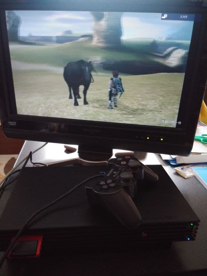 プレステーション2　30000 本体　ワンダと巨像　ps2　メモリーカード　中古