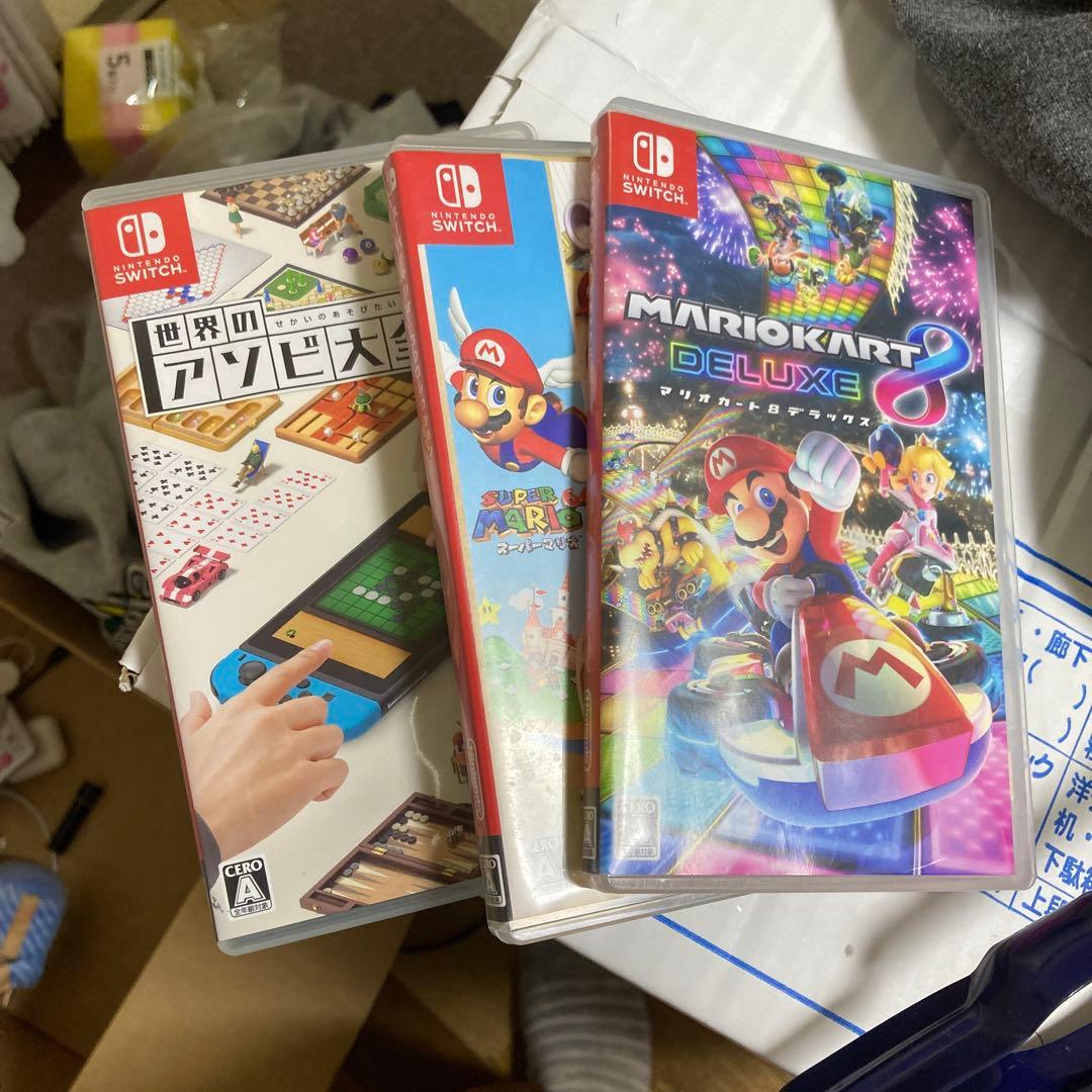 Nintendo Switch用ソフト3本