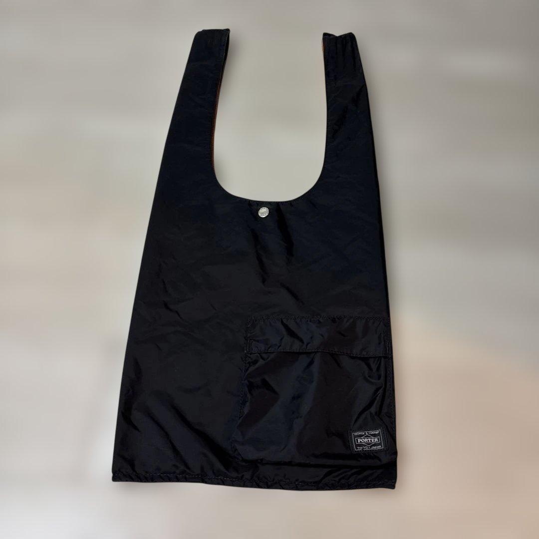 【完売品】PORTER ポーターGROCERY BAG ブラック GMS