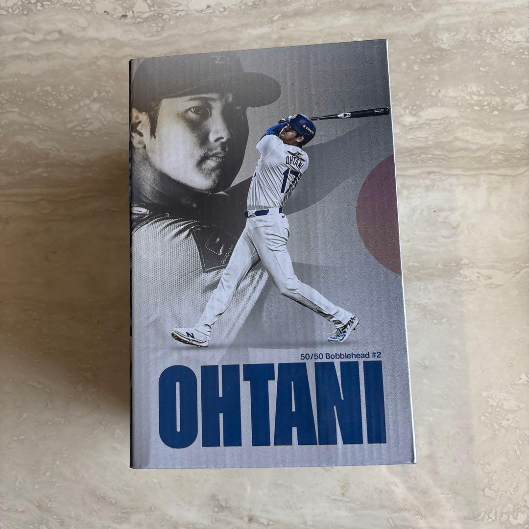 大谷翔平 ボブルヘッド 50/50クラブ記念8/27/2025 小冊子付き