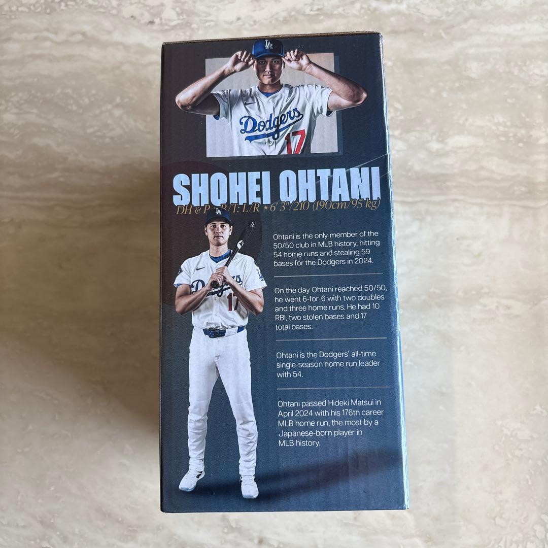 大谷翔平 ボブルヘッド 50/50クラブ記念8/27/2025 小冊子付き