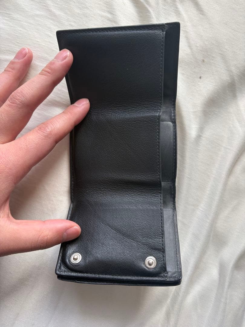 LOEWE ロエベ 三つ折り財布 ブラック 付属品全部有り