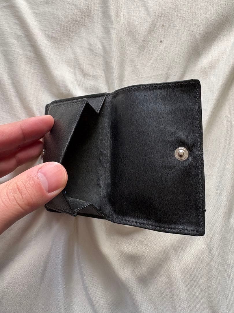 LOEWE ロエベ 三つ折り財布 ブラック 付属品全部有り