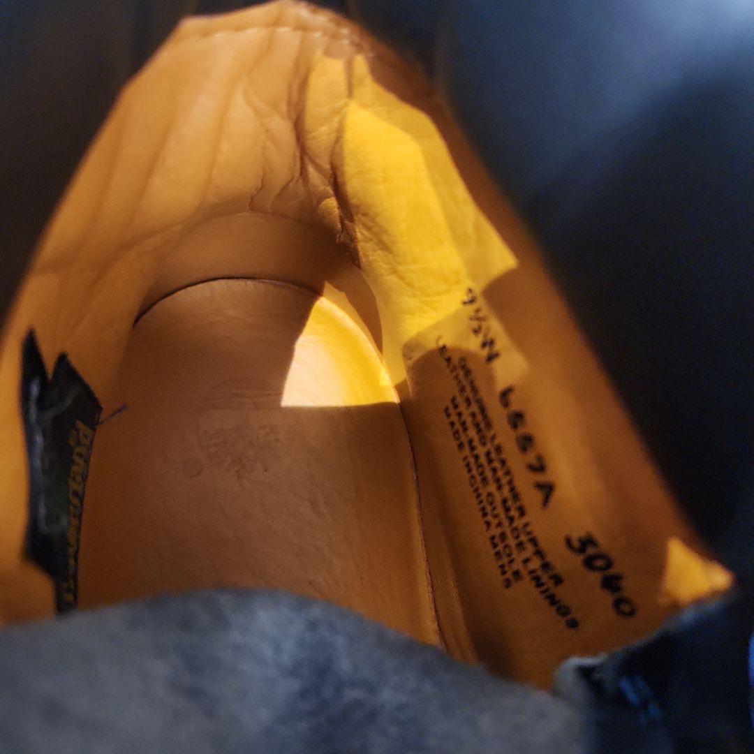 【美品】Timberland PREMIUM BOOT27.5cm ネイビー